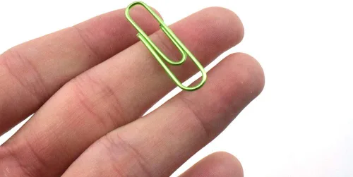 Miniatura 19 de HAHIYO Clips de papel grandes de 1.1 pulgadas (1.102 in) de longitud, clips negros con revestimiento de vinilo para evitar arañazos y desgarros