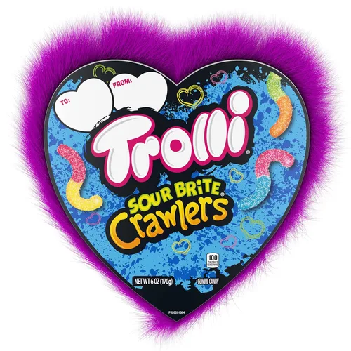 Miniatura 11 de Trolli - Sour Brite Crawlers, sabor Very Berry, 5 onzas.