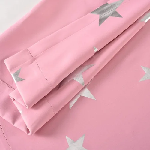 Miniatura 7 de Anjee - Cortinas opacas estampadas, Rosado