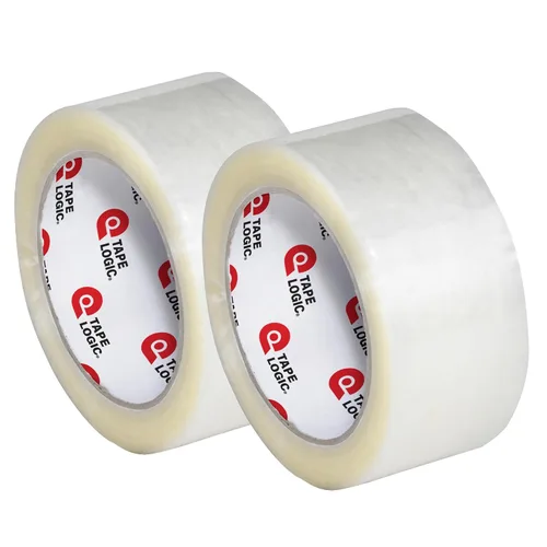 Miniatura 10 de Cinta adhesiva de embalaje Tape Logic, resistente de 2 pulgadas x 55 yardas, transparente (paquete de 1) Rollo de cinta adhesiva de embalaje