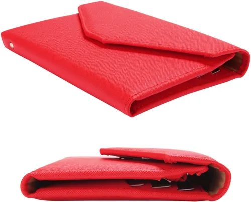 Miniatura 118 de Zoppen - Billetera de viaje con bloqueo RFID multiusos (Ver.4) Portatarjetas de pasaporte y vacunas, organizador de documentos de tres pliegues