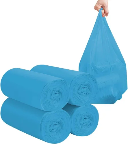 Miniatura 8 de Bolsas de basura portátiles de 2 a 4 galones, 120 bolsas de basura pequeñas portátiles gruesas para oficina, cocina, dormitorio, bolsas de basura