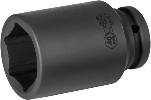 Miniatura 7 de Jetech - Llave de vaso de impacto profundo de 3/4 pulgadas con diseño de 6 puntos, aleación de acero cromo molibdeno tratada térmicamente, métrica
