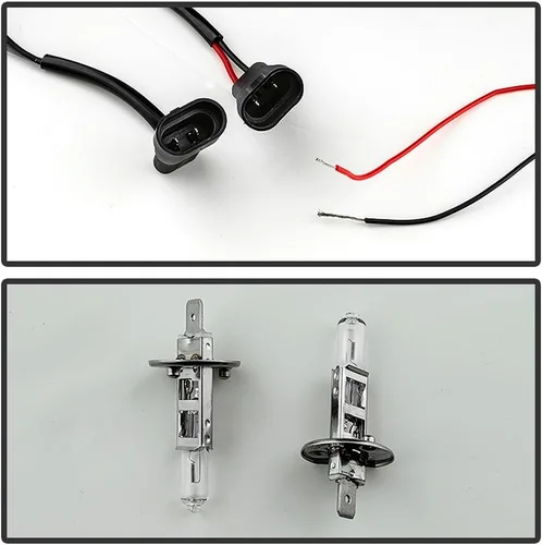 Miniatura 5 de ACANII - Para Chevy Silverado 2007-2013 1500 2500 3500 Cromo LED Tubo Proyector Faros Faros Par Par Izquierdo+Derecho