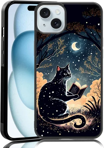 Miniatura 87 de Elegante funda de teléfono con diseño de gato Marie compatible con iPhone 11, funda de encaje dorado para iPhone, a prueba de golpes, rosa fucsia