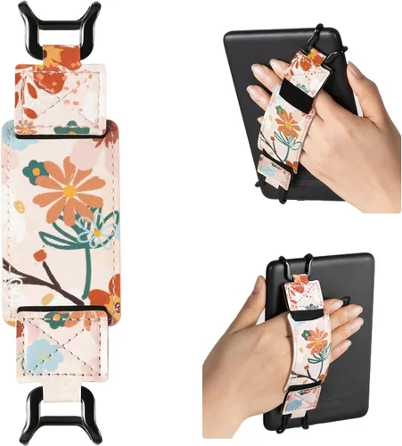 Miniatura 37 de CoBak Correa de Mano Segura para Kindle y Tabletas - Soporte de Dedo Versátil y Ligero para Kindle/Kobo/Voyaga/Lenovo/Sony E-Book Tablet de 6-7.5
