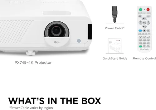 Miniatura 9 de ViewSonic Proyector PX700HDH de 3700 lúmenes y 1080p, alto brillo y tecnología supercolor para entretenimiento en el hogar suave