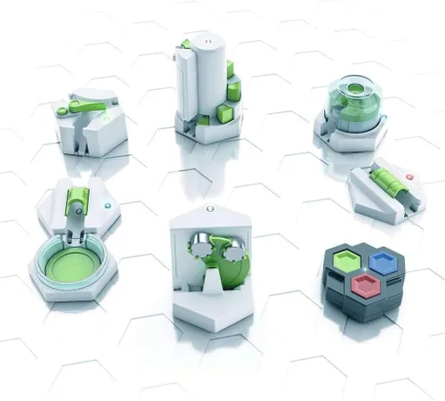 Miniatura 5 de Ravensburger Interacción de extensión de potencia GraviTrax STEM y juguete de construcción Juego de carreras de mármol y laberinto Sistema