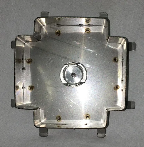 Miniatura 3 de Placa giratoria profesional, puerta accionada por inercia - cubo de 1/4 o 1/8