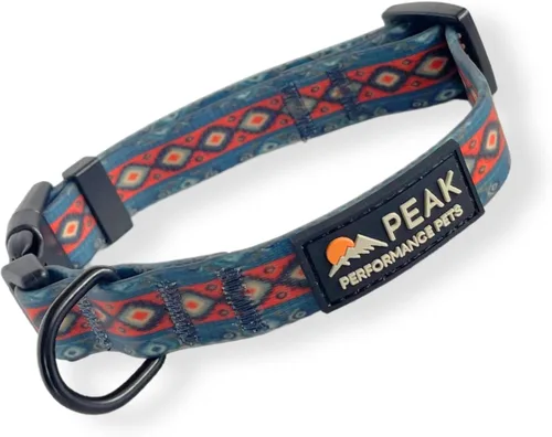 Miniatura 11 de Overlook Collar Impermeable para Perros Mediano Naranja Amanecer, Duradero, Cómodo Cachorros Grandes y Perros Medianos Fácil de Limpiar, A