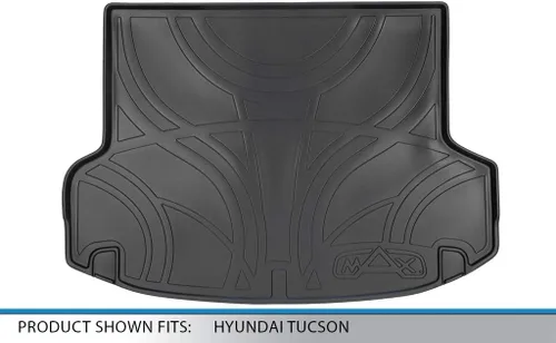 Miniatura 3 de MAXLINER - Tapete de suelo para todo tipo de clima para Hyundai Tucson 2010-2013 Negro
