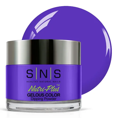 Miniatura 28 de SNS - Polvo de inmersión de uñas, polvo de inmersión de color, caramelo Hard Rock (naranja), CS051, color de uñas de larga duración dura 14 días