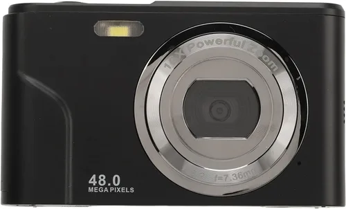 Miniatura 10 de Cámara digital, 1080P HD de 2.4 pulgadas, mini cámara compacta con zoom de 16X, cámara de video portátil y recargable para adultos, estudiantes