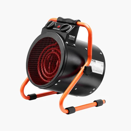 Miniatura 12 de VEVOR Calentador de invernadero, 1500 W PTC, calentamiento rápido con protección contra sobrecalentamiento, ventilador de tienda de cultivo pequeño