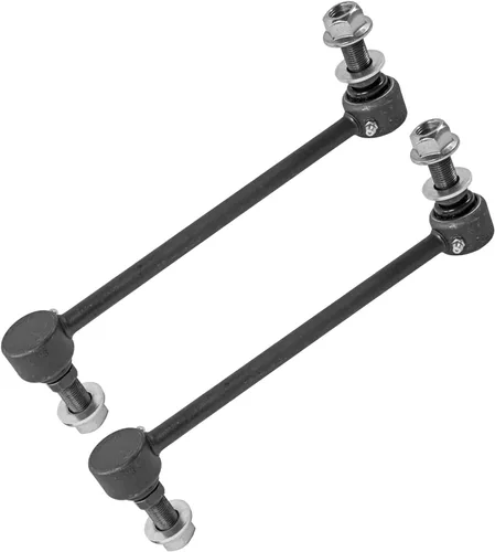 Miniatura 4 de Detroit Axle - Kit de 4 barras estabilizadoras delanteras para Ford F-150 2021 2022 2023 2024, 2 puntales con resorte helicoidal, 2 eslabones