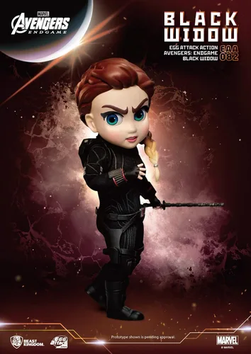 Miniatura 8 de Avengers Endgame: Black Widow EAA-082 Egg Attack Figura de acción
