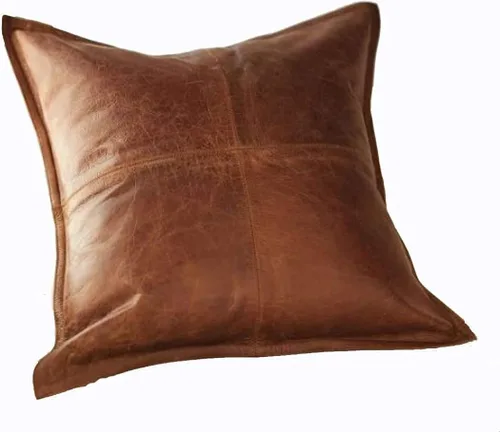 Miniatura 25 de Funda de almohada de piel de cordero – Funda de cojín para sofá, fundas decorativas para sala de estar o dormitorio de 20 x 20 pulgadas – Caja