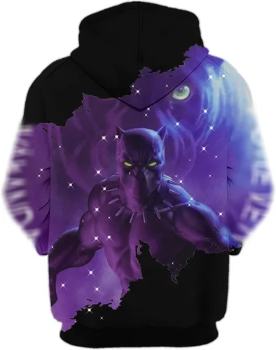 Miniatura 2 de Xhshgfbi Men's Novelty Printed Anime Hoodies 3D Cool Adult Sweatshirt Unisex
