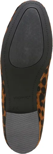 Miniatura 4 de Vionic Willa - Zapatos informales de punto para mujer, sin cordones, Bronceado Leopardo