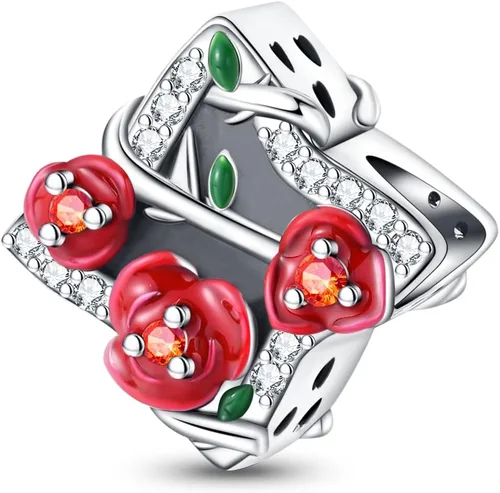 Miniatura 182 de KUNSIR Los abalorios se adaptan a pulseras Pandora para mujer, plata de ley 925, cuentas colgantes de joyería para niñas, dijes de feliz cumpleaños