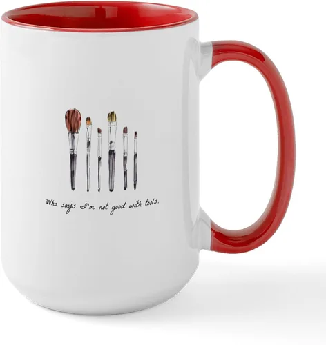 Miniatura 13 de CafePress Taza de café de cerámica para profesor/matemáticas inglesas, taza de té de 15 onzas