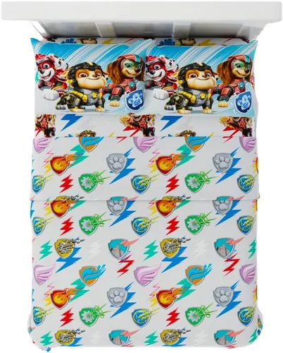 Miniatura 42 de Franco - Juego de sábanas de microfibra súper suave para niños, tamaño matrimonial, Baby Shark