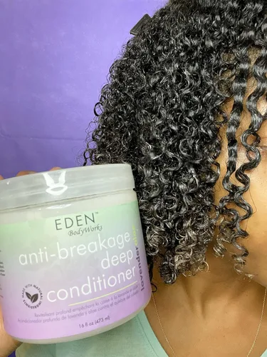Miniatura 6 de EDEN BodyWorks Acondicionador profundo anti-rotura de aloe lavanda (16 onzas) - Tratamiento capilar para fortalecer y mejorar la elasticidad