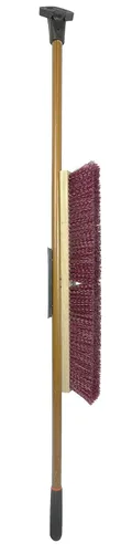 Miniatura 7 de Weiler 44604 Pro-Flex - Bloque de 24 pulgadas, relleno mediano de polipropileno granate, barrido