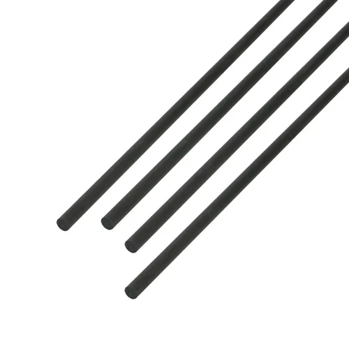 4 varillas de fibra de carbono de 0.069 pulgadas de diámetro, barra esmerilada sólida de 0.059 in de longitud, utilizada para cometa, aviones de