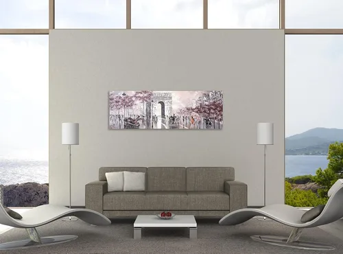 Miniatura 3 de Jaxson Rea "Vintage Glimpse I Gallery Wrapped Canvas by Isabella Karolewicz, 60" x 20
