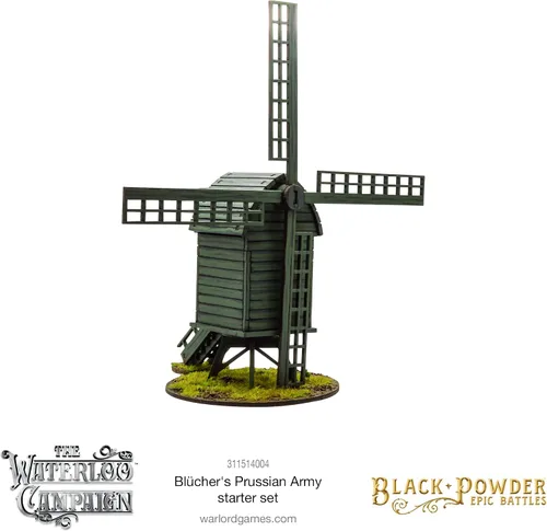 Miniatura 3 de Warlord Games Black Powder Epic Battles - Waterloo: Juego de iniciación del ejército prusiano de Bl cher, escala épica de 0.512-0.591 in en miniatura