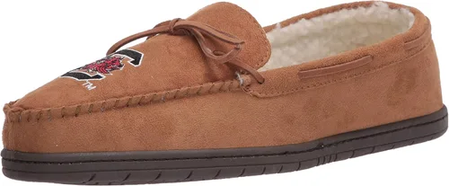 Miniatura 18 de FOCO NCAA NCAA - Pantuflas tipo mocasín con logotipo de equipo universitario para hombre