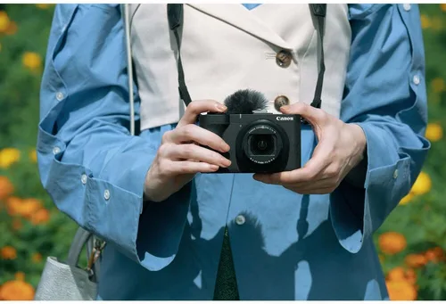 Miniatura 4 de Canon Cámara PowerShot V1 4K Vlogging Sensor de 1 pulgada Pantalla abatible AF de seguimiento facial Creación de contenido 4K compacta