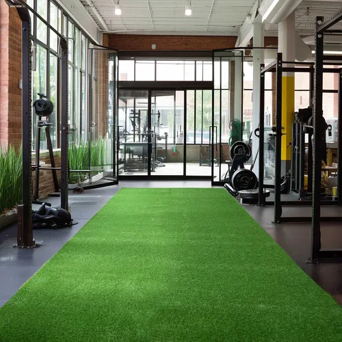 Miniatura 13 de Yescom Entrenamiento deportivo para gimnasio al aire libre, césped para entrenamiento Crossfit, equipo de empuje y tracción de 65 x 5 pies