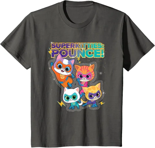 Miniatura 40 de Disney Junior SuperKitties Pounce! Camiseta de equipo completo, talla S
