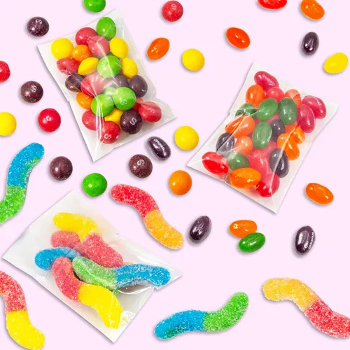 Miniatura 3 de 888 Display USA- Bolsas de celofán resellables transparentes de 2 x 3 pulgadas para golosinas, panadería, velas, jabón, galletas con sello adhesivo