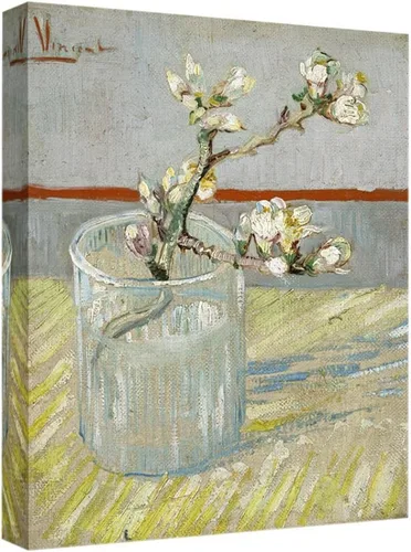 Miniatura 22 de ELITEART -Noche estrellada sobre el ródano por Vincent Van Gogh Giclée Art Canvas Prints- Tamaño del marco: 28 x 35 pulgadas