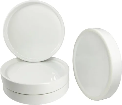 Miniatura 38 de Yukfona - 2 bandejas de cerámica para macetas, bandejas de 4 5 6 7 8 9 10 11 12 13 pulgadas para interior y exterior, resistente, duradera, base