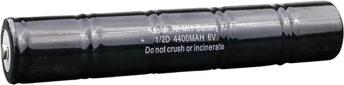Kastar Paquete de 1 batería de repuesto Ni-MH de 4400 mAh para Sirchie Bluemaxx, BM500LED, BM500, BM520, BM525 recargable forense con bombilla LED,