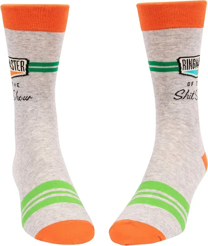 Miniatura 2 de Blue Q - Calcetines largos y divertidos para hombre (adecuado para tallas 7 - 12)