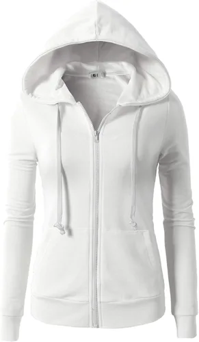 Miniatura 4 de H2H - Sudadera con capucha para mujer con ajuste regular y manga larga, cómoda, ligera