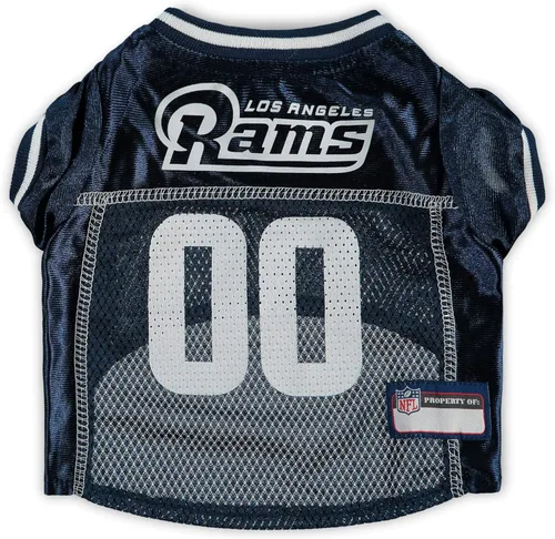 Miniatura 39 de Camiseta para perro de los New Orleans Saints, de la NFL, talla: L, el mejor atuendo de camiseta de fútbol americano para perros o gatos, con Santos