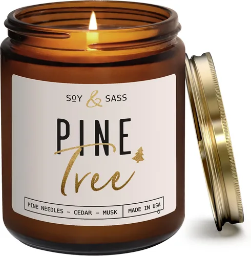 Miniatura 12 de Velas de Manzana y Canela, Vela de Manzana y Canela - 'Apple Cinnamon' Infundida con Aceites Esenciales I Velas de Soja Aromáticas Fuertes