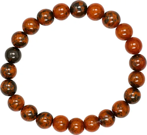 Miniatura 118 de Amazing Gemstone Pulsera de cristal para mujeres y hombres, pulsera de cristal curativo de protección, pulsera elástica con cuentas de piedras