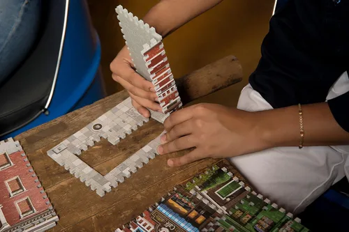 Miniatura 5 de Wrebbit3D Fire Station - Rompecabezas 3D Colección Urbania 285 piezas de rompecabezas Paisaje urbano encantador y único de una ciudad pequeña