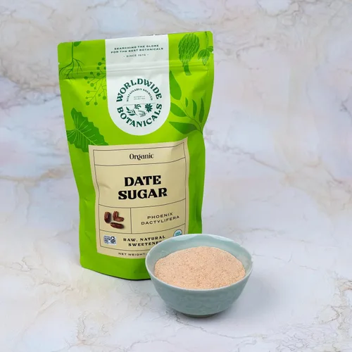 Miniatura 6 de Worldwide Botanicals Azúcar orgánico en polvo fino, 1 libra - 100% dátiles secos puros, edulcorante natural de alimentos integrales, sin gluten
