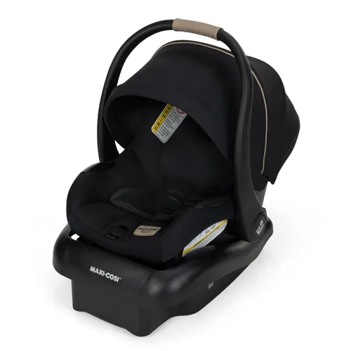 Miniatura 9 de Maxi-Cosi Mico Pro Asiento de automóvil infantil para bebé con base, silla ventilada, almohadilla suave para reposacabezas, pestillo de fácil