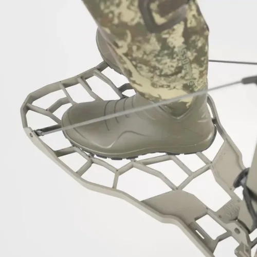 Miniatura 5 de NOVIX Helo - Soporte de árbol ultraligero para colgar – Soporte de plataforma de aluminio fundido con cojín de asiento, asiento ajustable, fabricado