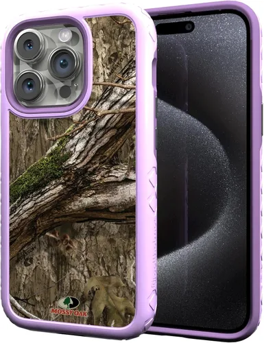 Miniatura 44 de cellhelmet Mossy Oak Agua Yellowfin Funda de doble capa en gris diseñada para iPhone 13 Mini a prueba de golpes y caídas, duradera, como se ve