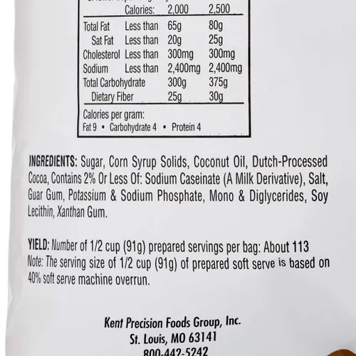 Miniatura 3 de Frostline Mezcla de Helado Suave de Chocolate, Libre de Lactosa y Gluten - Solo Agregue Agua, Lácteos o Alternativa Libre de Lácteos, Use